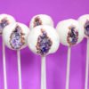 Purple Geode Cake Pops