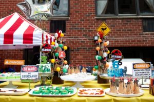 Jurassic World Dessert Table