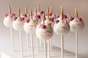 Stick Down Unicorn Cake Pops