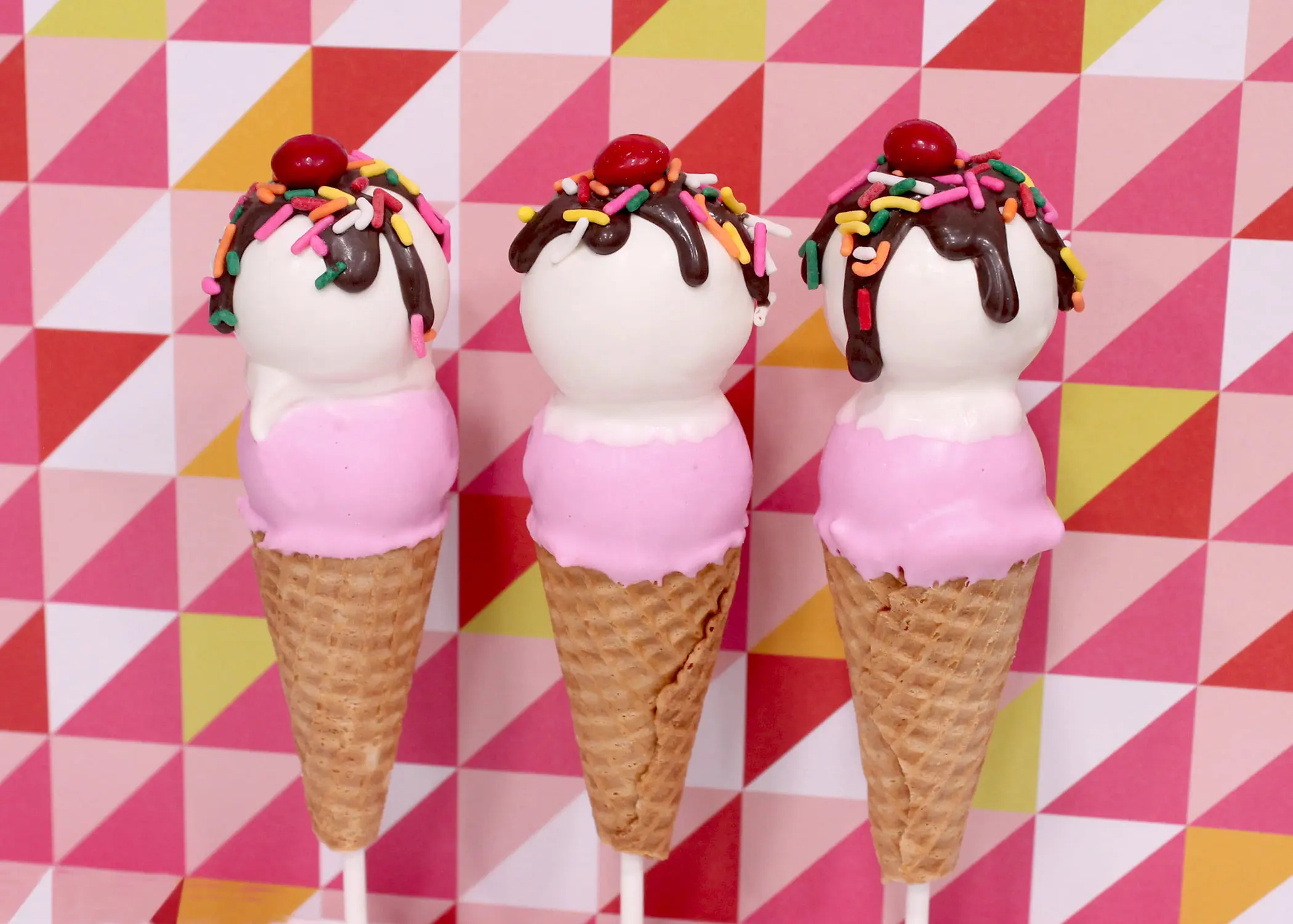 Celebrating National Ice Cream Month With Ice Cream Cake Pops! - 12 Oaks  Desserts