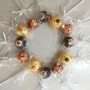 Safari Animal Cakepops Wrapped