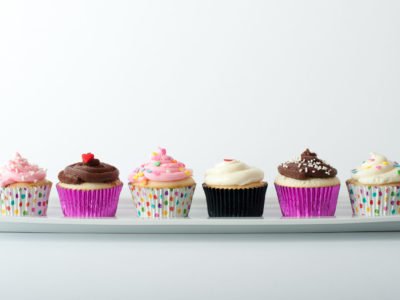 Wedding Cake Tasting Cupcakes