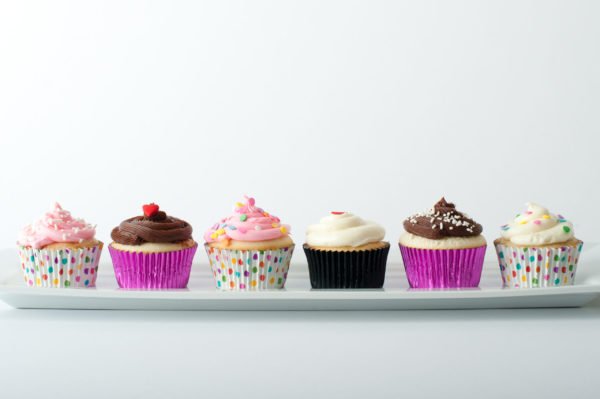 Wedding Cake Tasting Cupcakes
