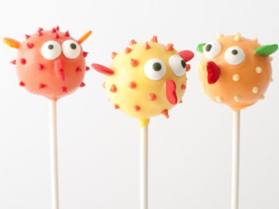 Underwater Theme Birthday Party with Blowfish cake pops