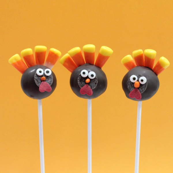 Thanksgiving Turkey Cake Pops