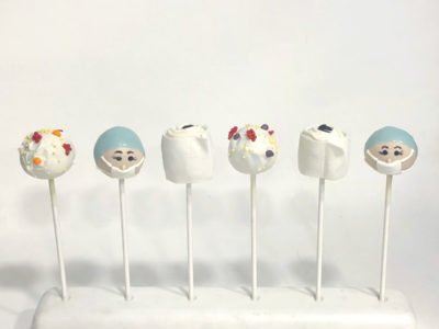 Coronavirus COVID Cake Pops