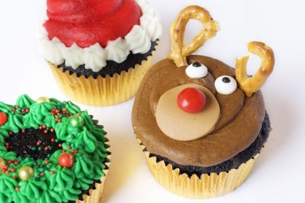 Reindeer Rudolph Cupcakes