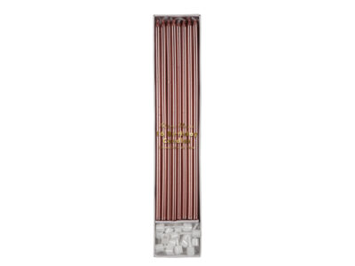 Rose Gold Meri Meri Tall Candles