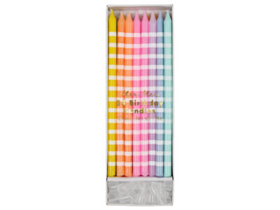 Meri Meri Pastel Striped Candles